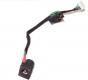 Toshiba Equium A100 19V 2.5mm Pin DC IN Jack C/ Cabo