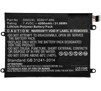 BATTERY HP X2 10-P000 SW02XL PID02418