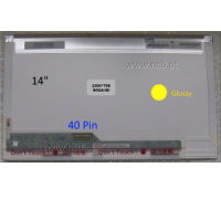 LCD LED 14.0\" 1366X768 WXGA HD 40P DL NO NO GL PID06053